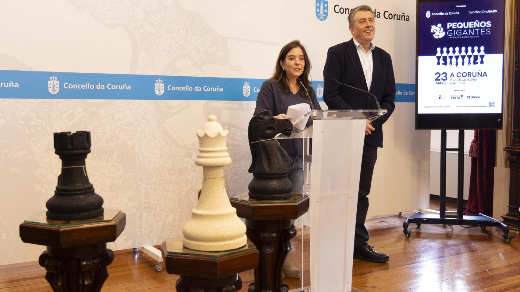 Instante de la presentación.