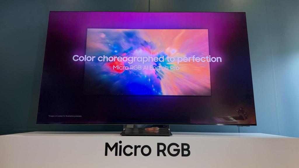 Televisor Micro RGB R95H de Samsung