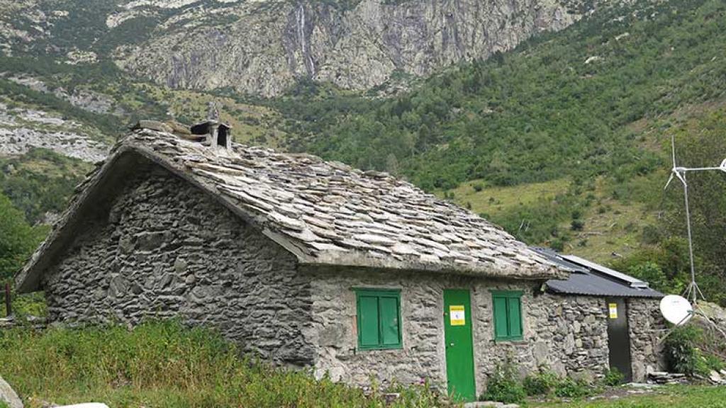 La cabaña del Turmo.
