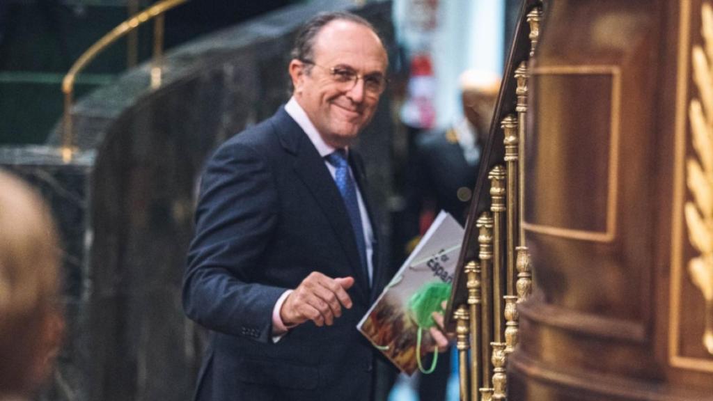 Luis Gestoso en el Congreso de los Diputados.