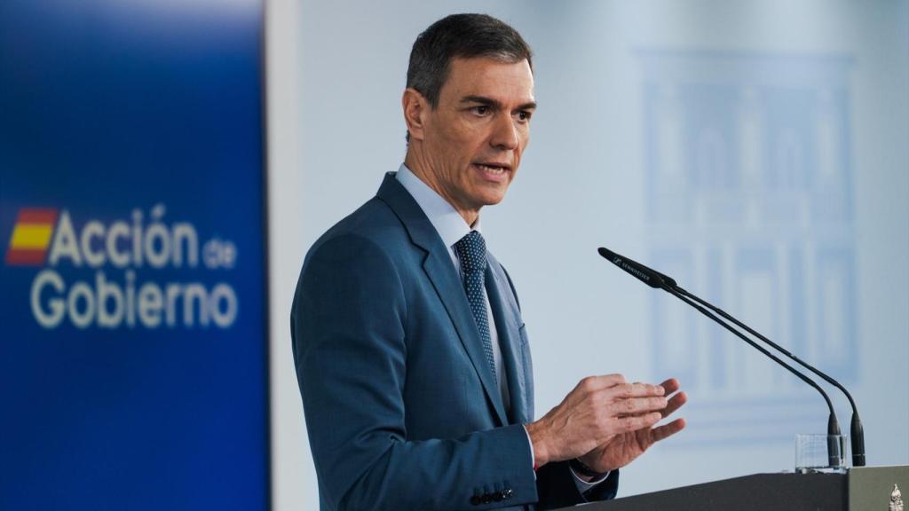 El presidente del Gobierno, Pedro Sánchez. Guillermo Gutierrez Carrasca / Europa Press