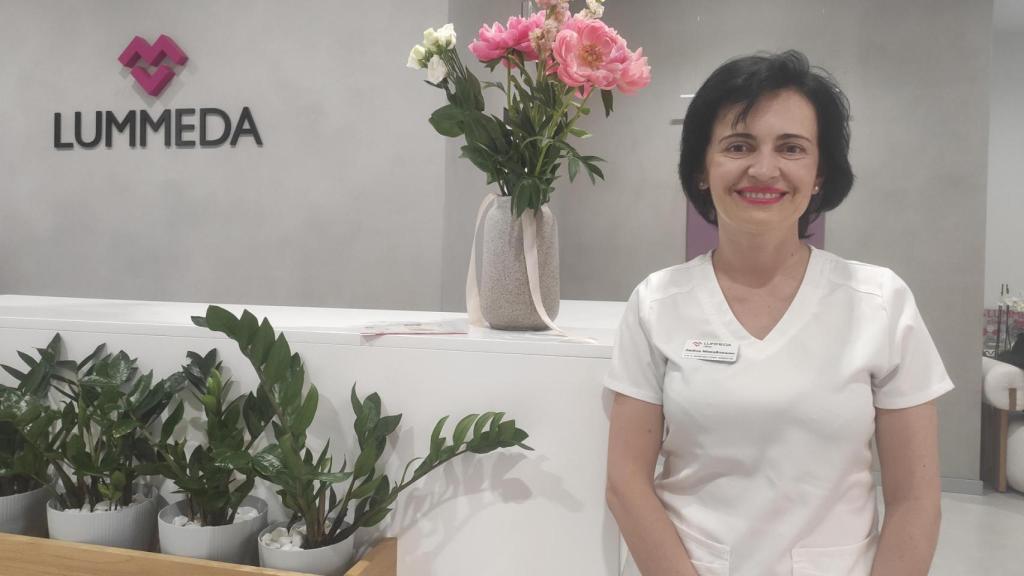 Lubov Mijailishin, directora de una clínica de fertilidad en Leópolis