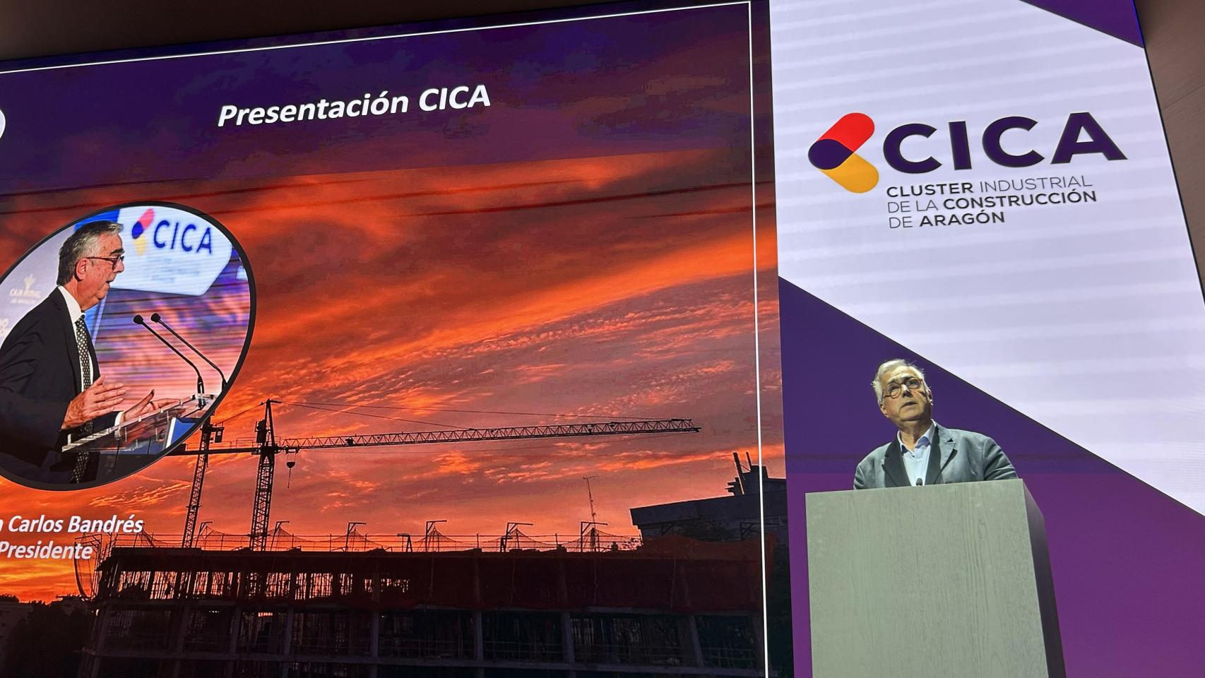 Juan Carlos Bandrés, presidente de CICA, en la II Asamblea General.