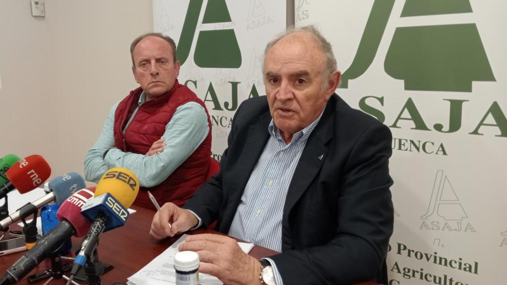 José María Fresneda, a la izquierda, y Manuel Torrero, a la derecha.