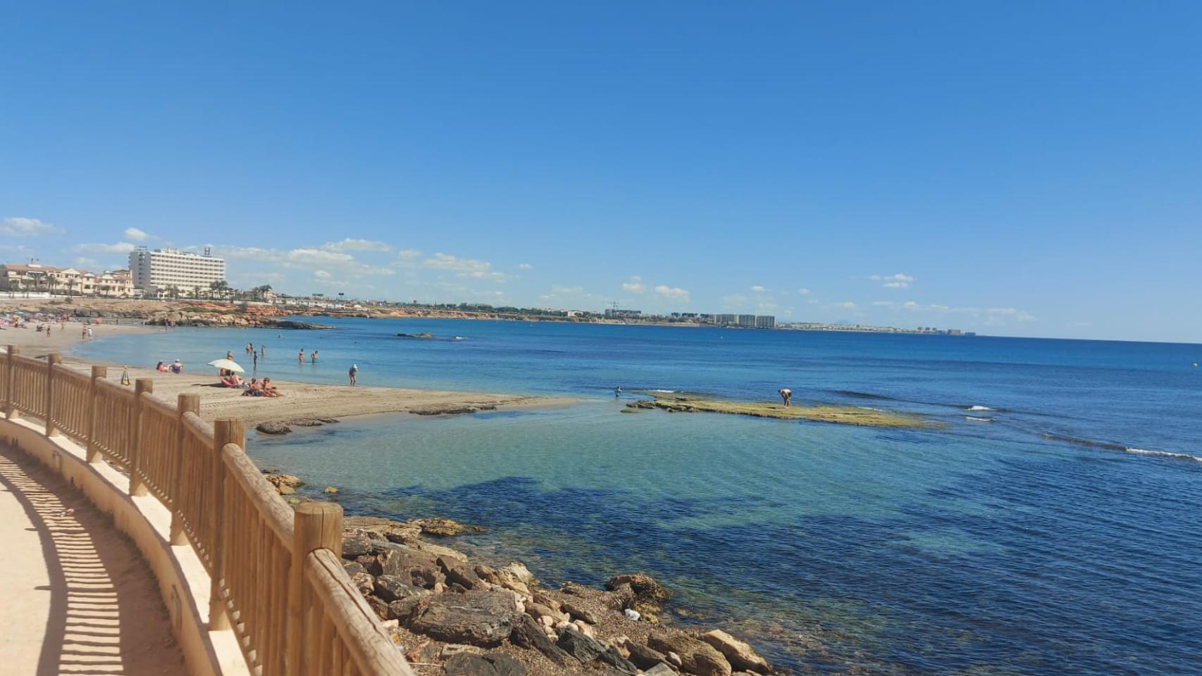 El sendero azul de Cabo Roig.