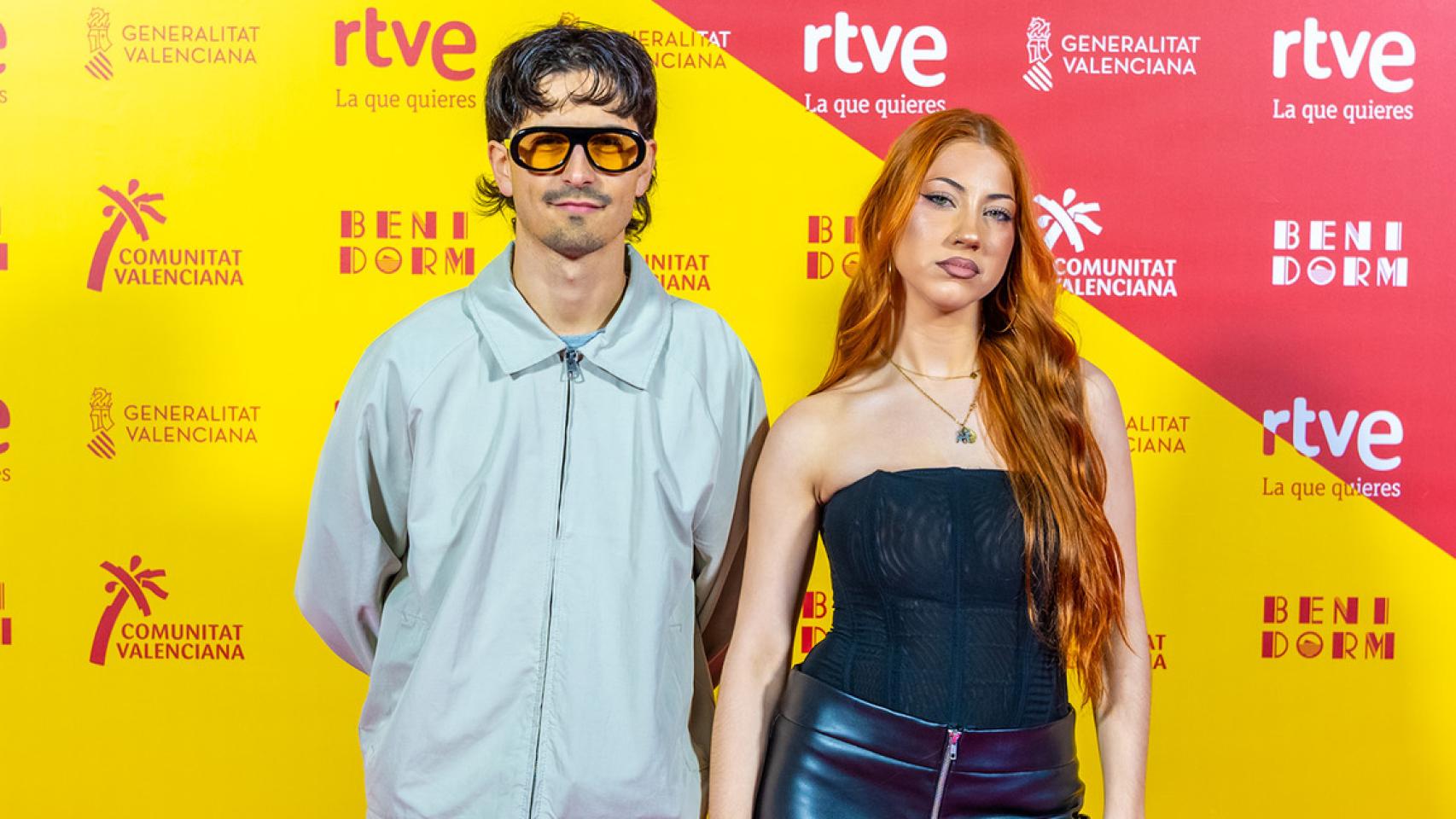 Tony Grox y Lucycalys en el Benidorm Fest.