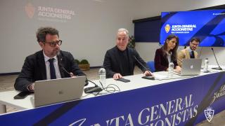 Junta de Accionistas del Real Zaragoza en diciembre de 2024