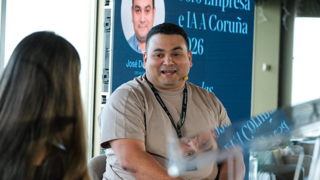 José Delgado, CEO de Qaroní, en el Foro Empresa e Inteligencia Artificial de A Coruña
