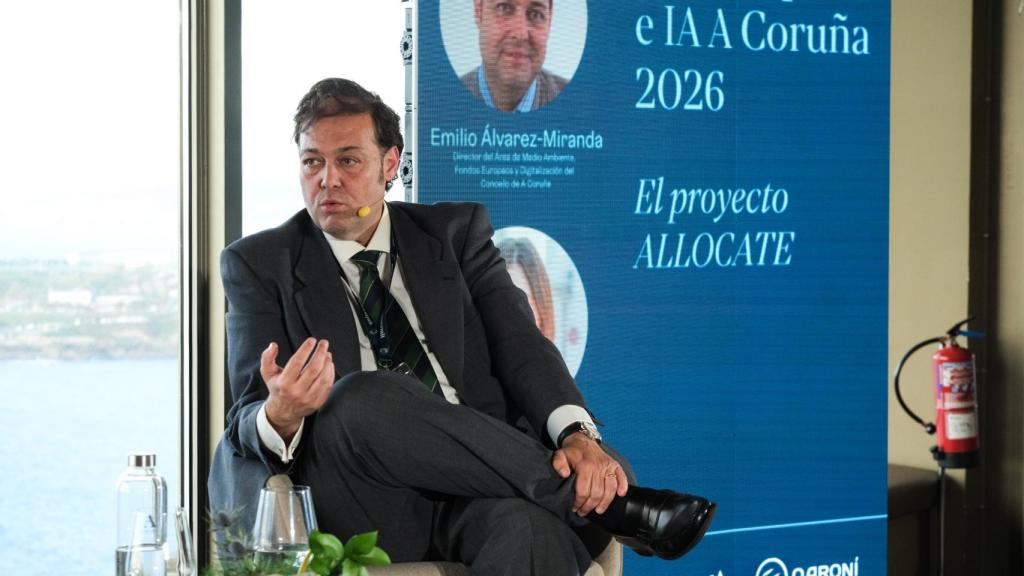 Emilio Álvarez-Miranda en el Foro Empresa e Inteligencia Artificial de A Coruña