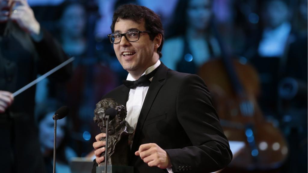 Fernando Velázquez en los Premios Goya 2017.