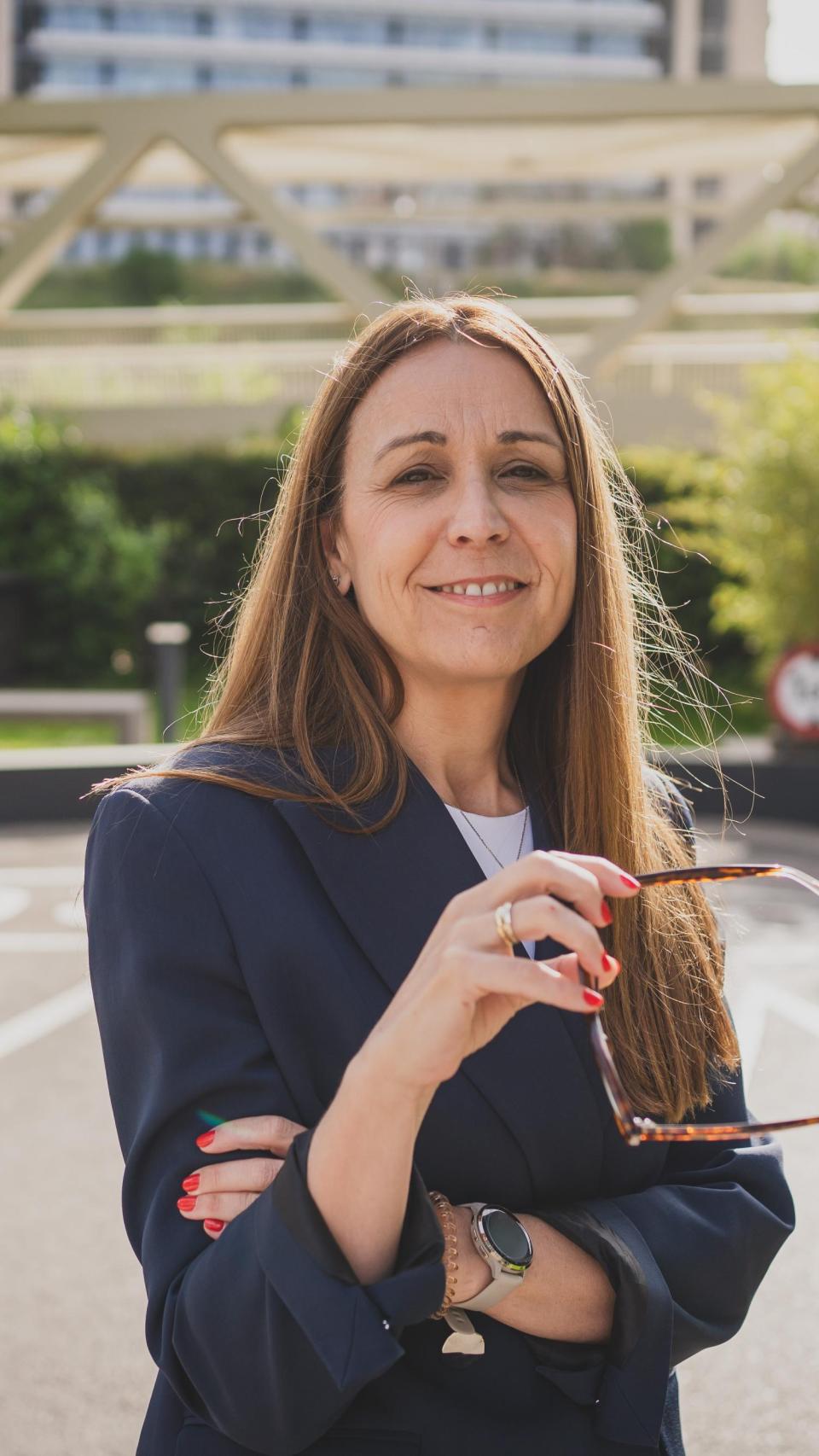 María Couto, CEO de Xeal, durante la entrevista con EL ESPAÑOL.