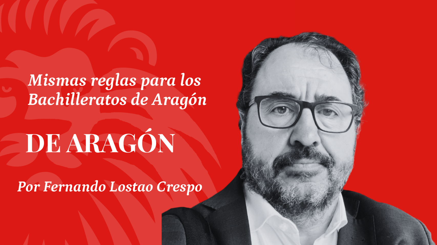 Fernando Lostao Crespo, profesor de la Universidad CEU San Pablo
