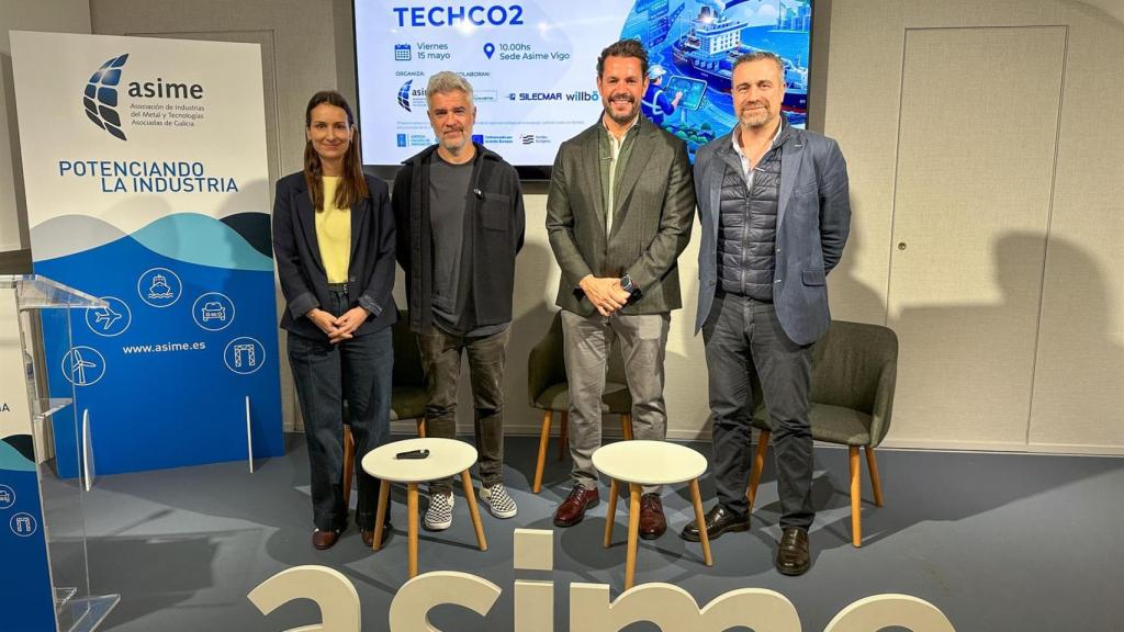 Empresas gallegas impulsan en Vigo un sistema pionero para reducir el CO2 en el transporte marítimo.
