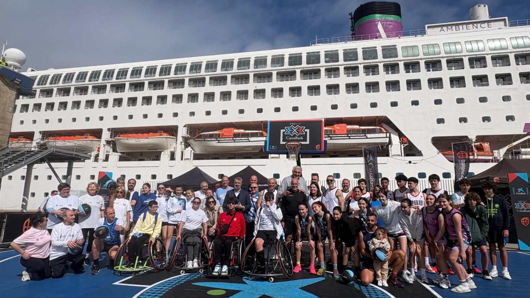 El baloncesto, gran protagonista este sábado en el Puerto de Vigo