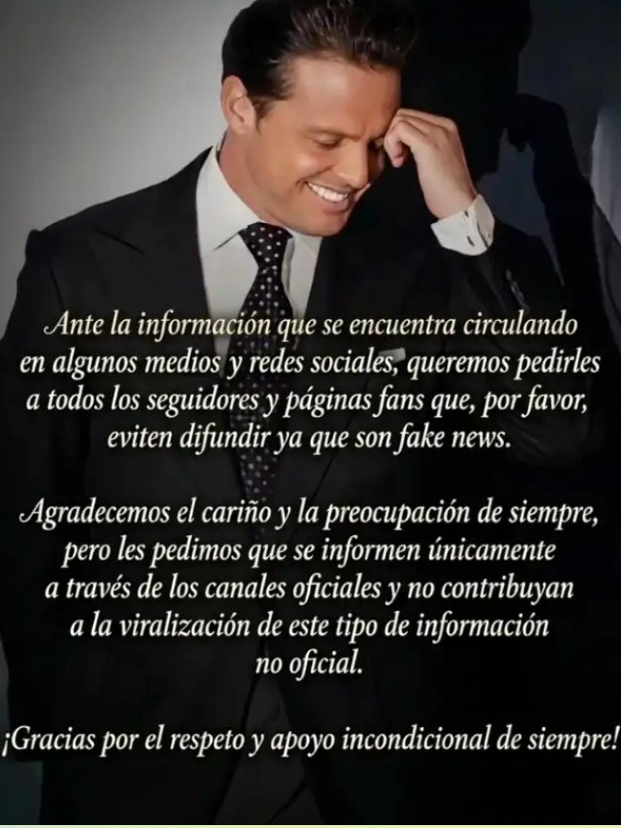 La declaración no oficial.