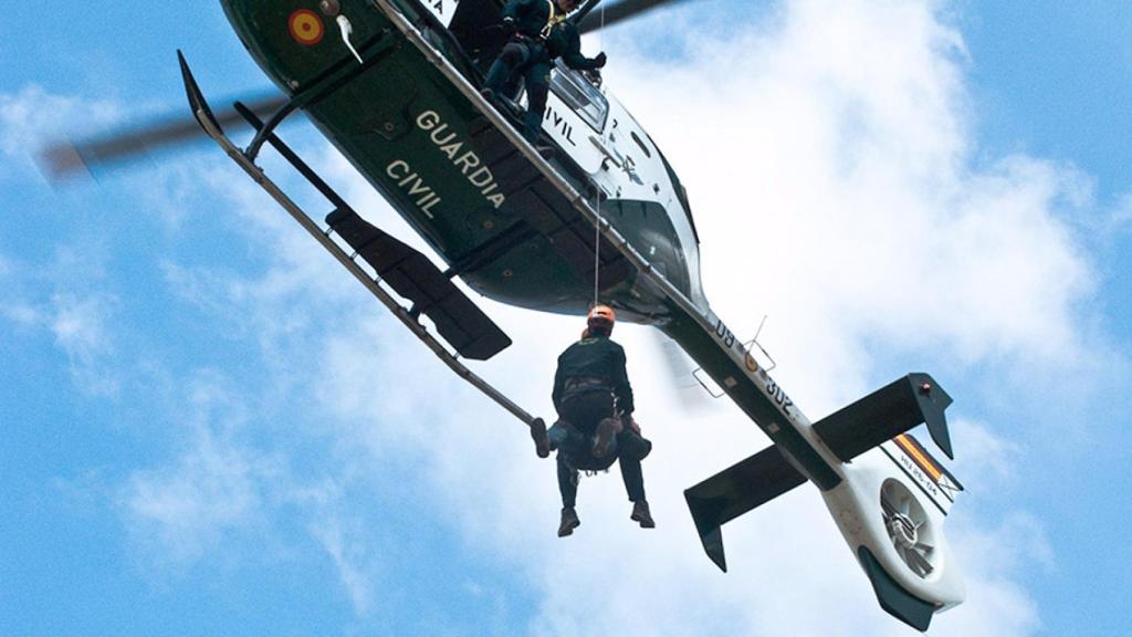 Helicóptero de la Guardia Civil.