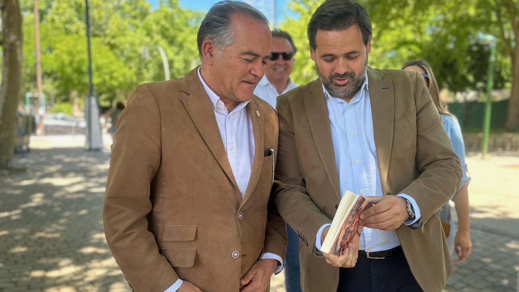 José Julián Gregorio y Paco Núñez, este sábado en Talavera de la Reina.