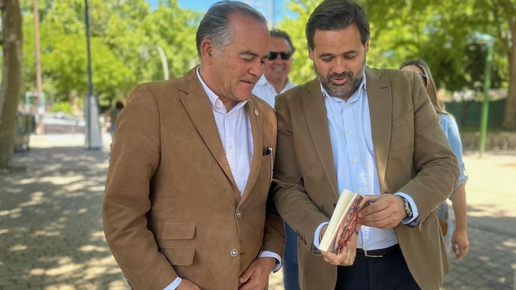 José Julián Gregorio y Paco Núñez, este sábado en Talavera de la Reina.