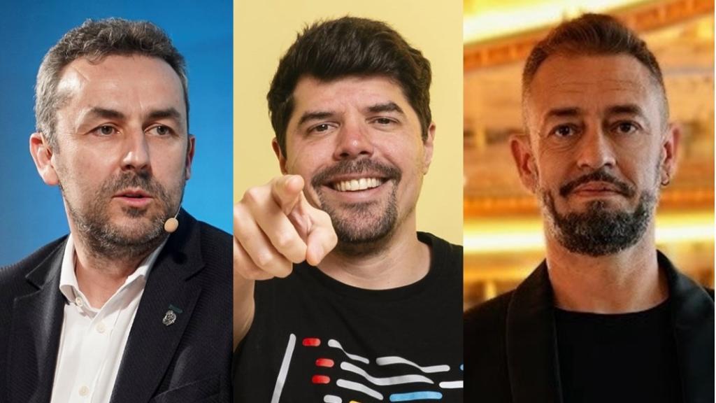 De izquierda a derecha: Fernando Suárez, presidente del CCII; Víctor Gómez, CEO de 4Geeks Academy y Javier Garzás, doctor e ingeniero en Informática.