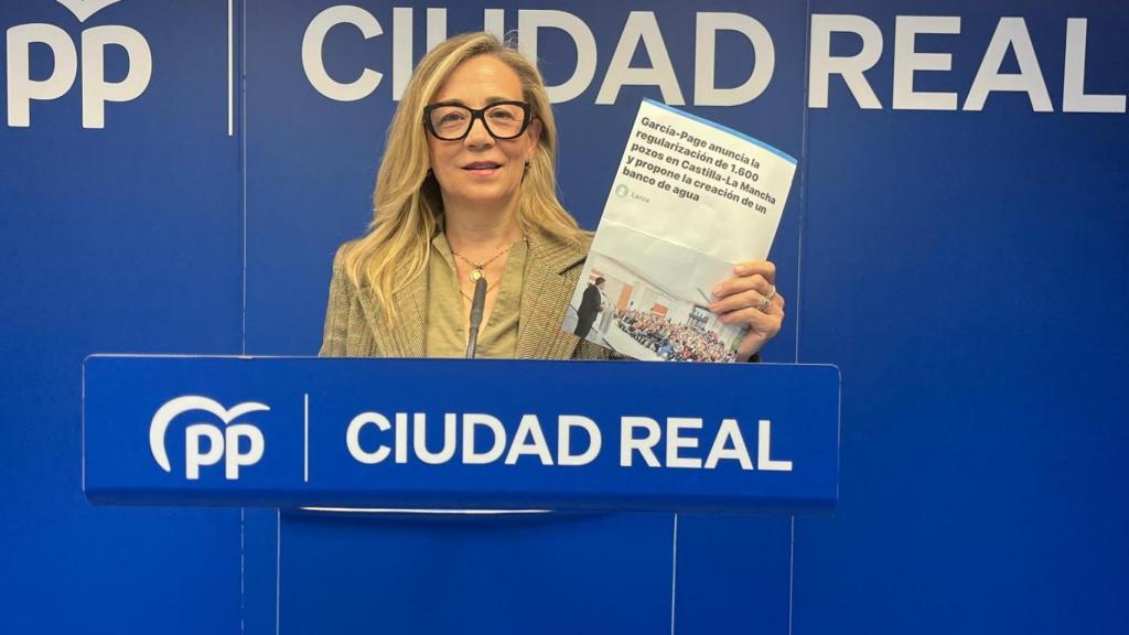 Lola Merino, diputada regional del PP de Castilla-La Mancha.