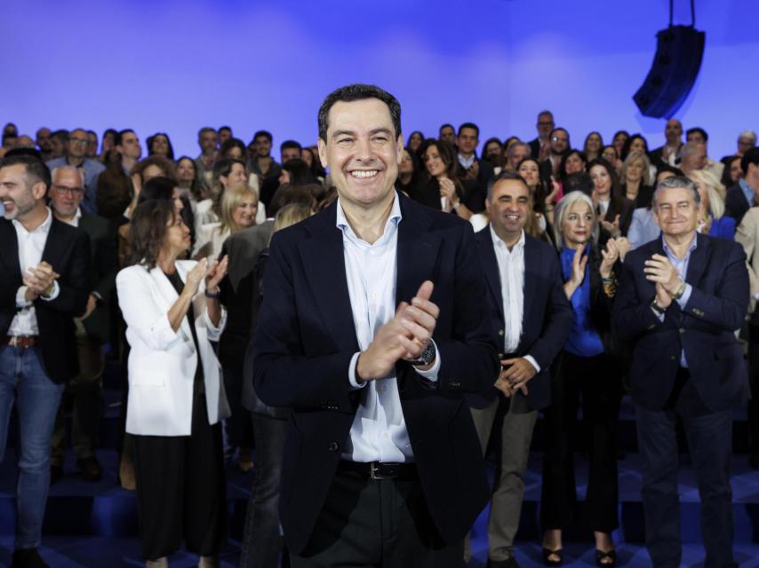 El presidente andaluz, Juan Manuel Moreno.