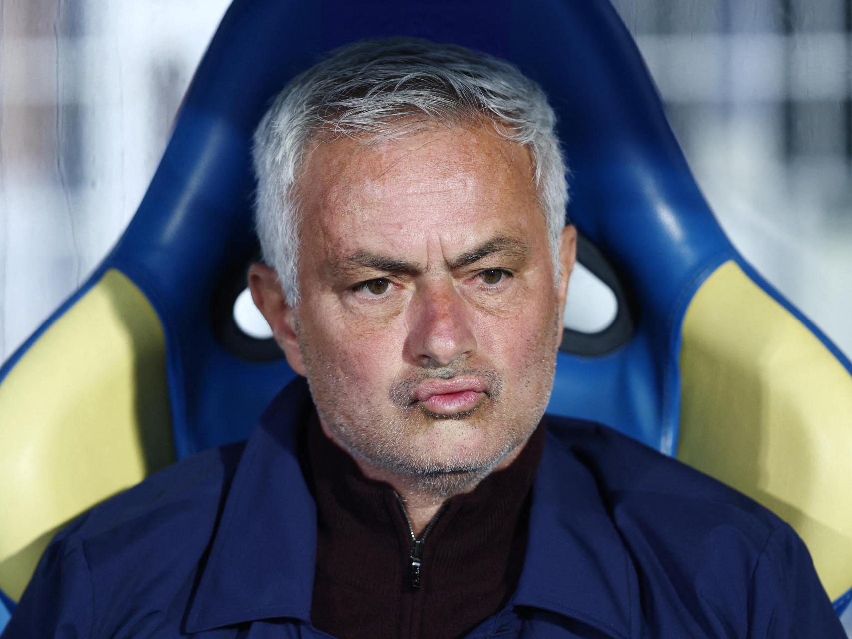 José Mourinho, durante el partido contra el Estoril.