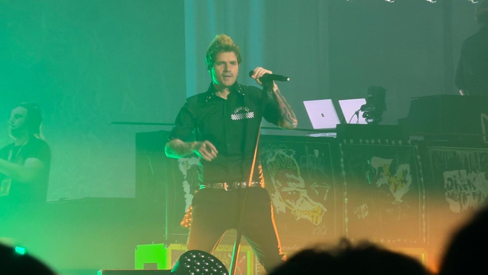 Dani Martín en uno de sus dos conciertos en A Coruña de mayo de 2026