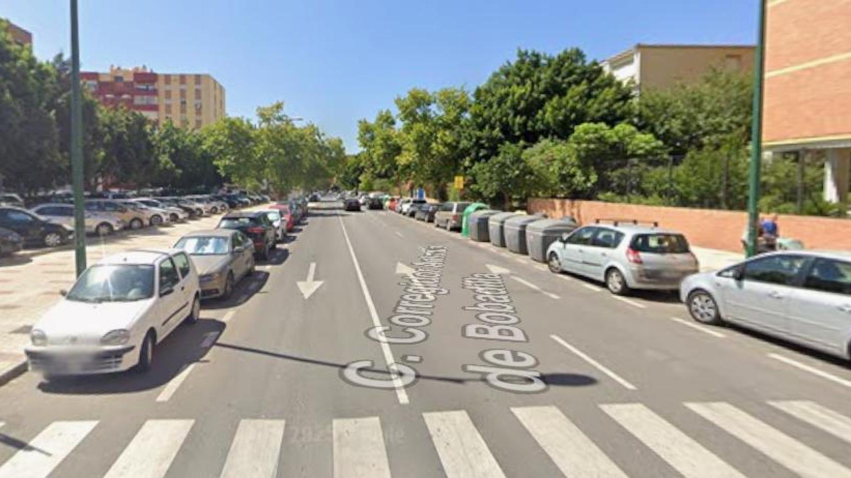 Calle en la que ha ocurrido el accidente mortal.
