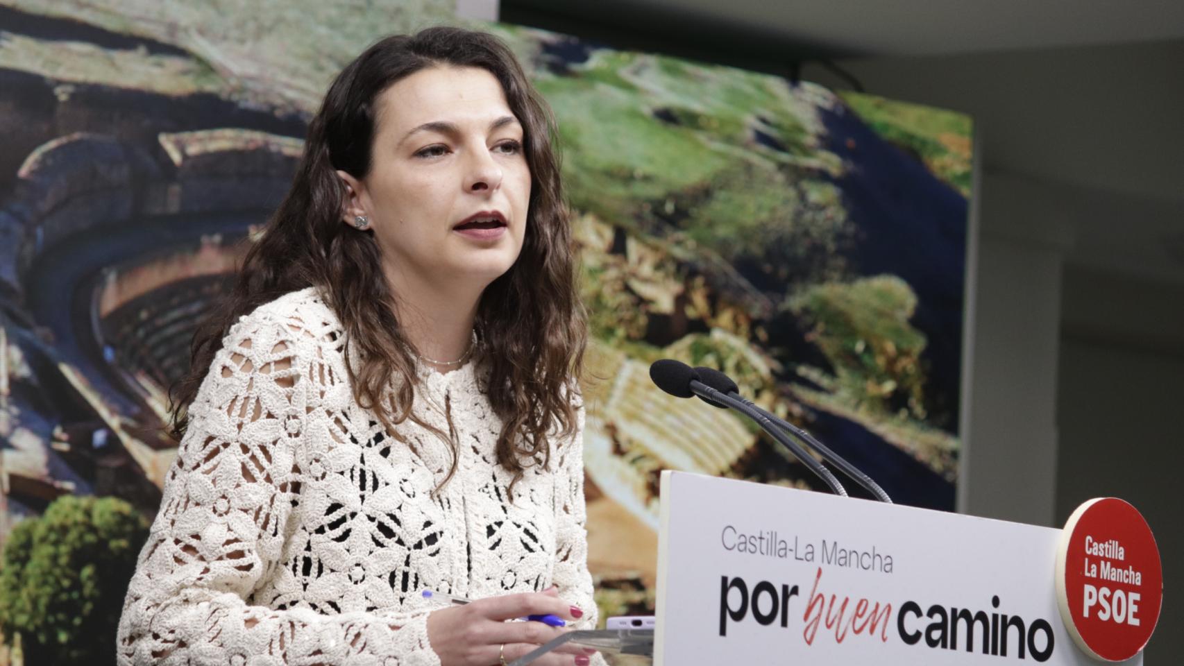 Paloma Jiménez, diputada del PSOE en las Cortes. 