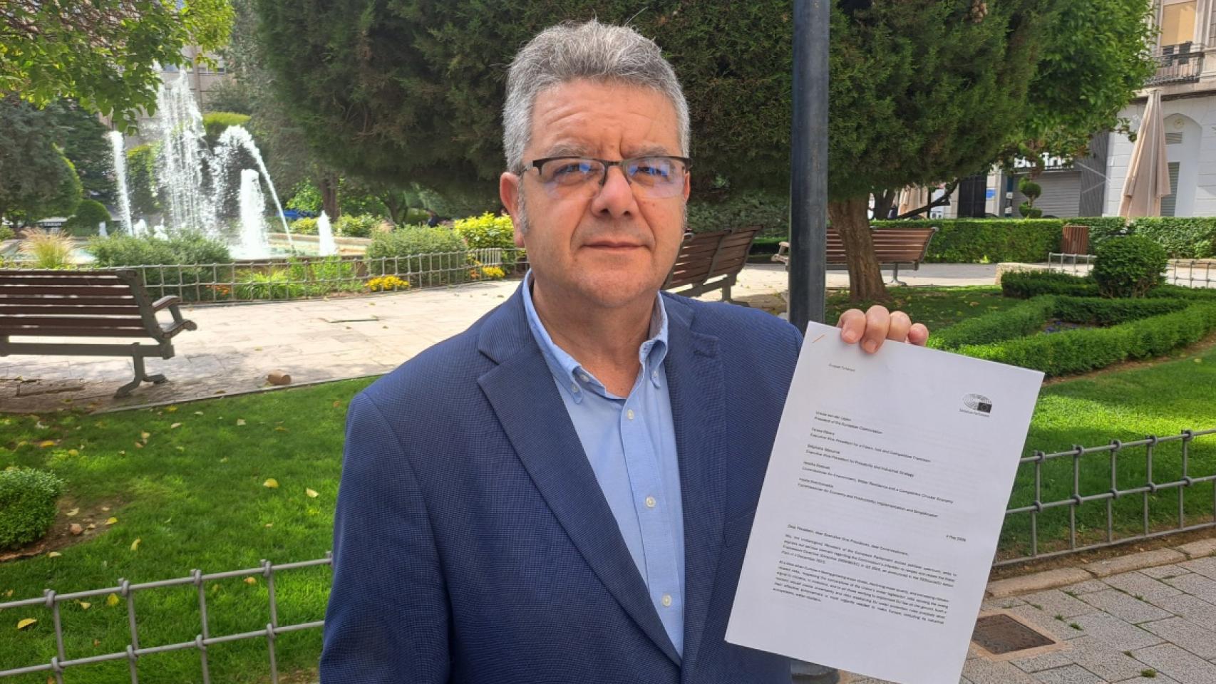 El diputado del PP de Castilla-La Mancha, Juan Antonio Moreno.