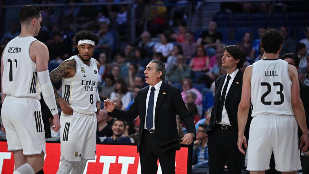 Sergio Scariolo, durante el partido contra el Joventut.