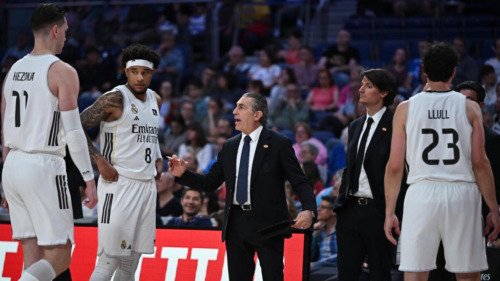 Sergio Scariolo, durante el partido contra el Joventut.