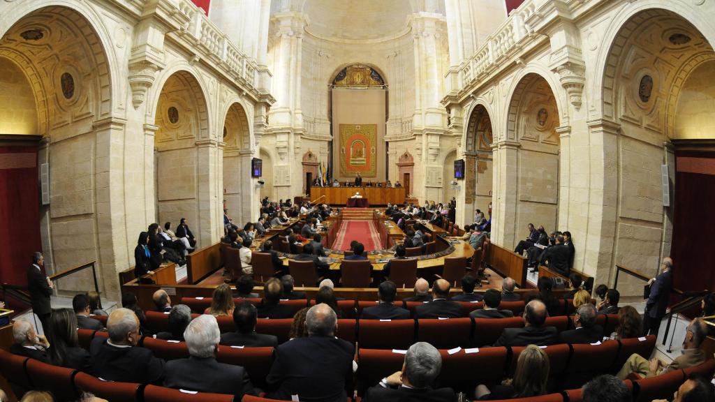 Imagen de archivo del Parlamento andaluz.