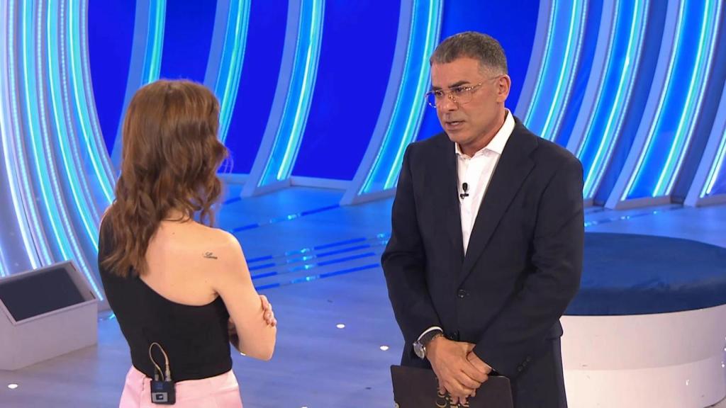 Jorge Javier Vázquez y Silvia Abascal en 'Hay una cosa que quiero decirte'.