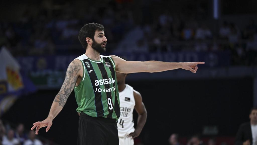 Ricky Rubio, durante el partido contra el Real Madrid.