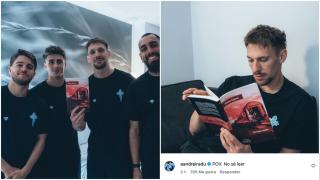 El troleo viral de Radu a la publicación del Celta por el Día das Letras Galegas.