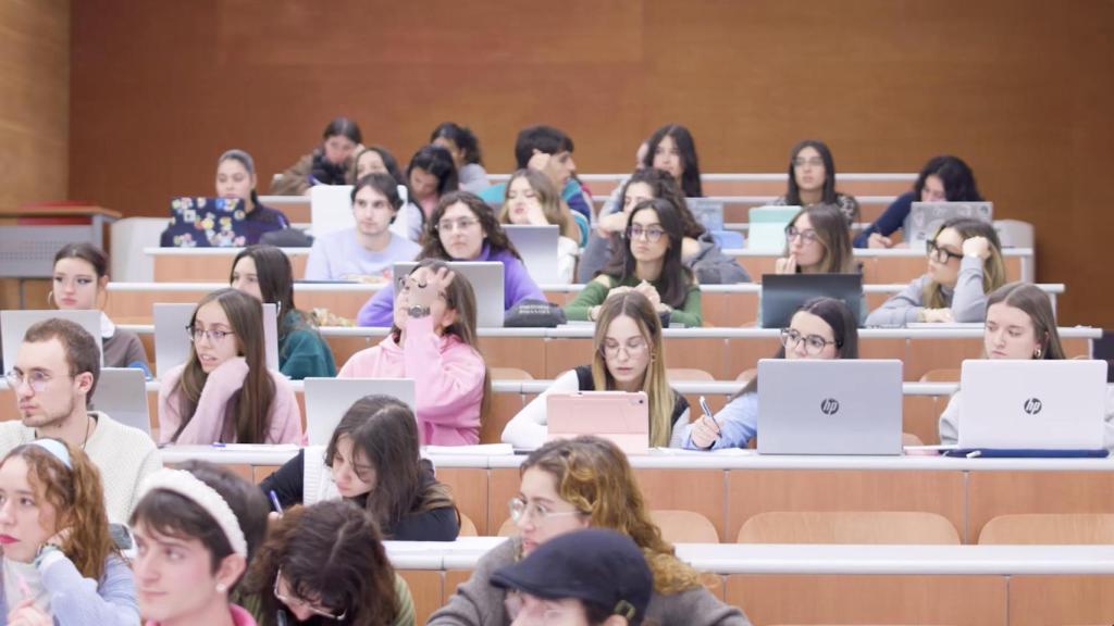 Una clase de universidad