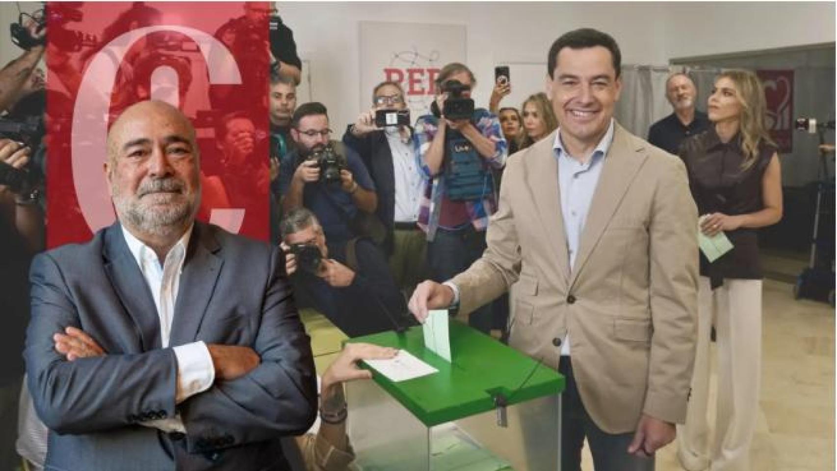 Fotomontaje de Juanma Moreno.