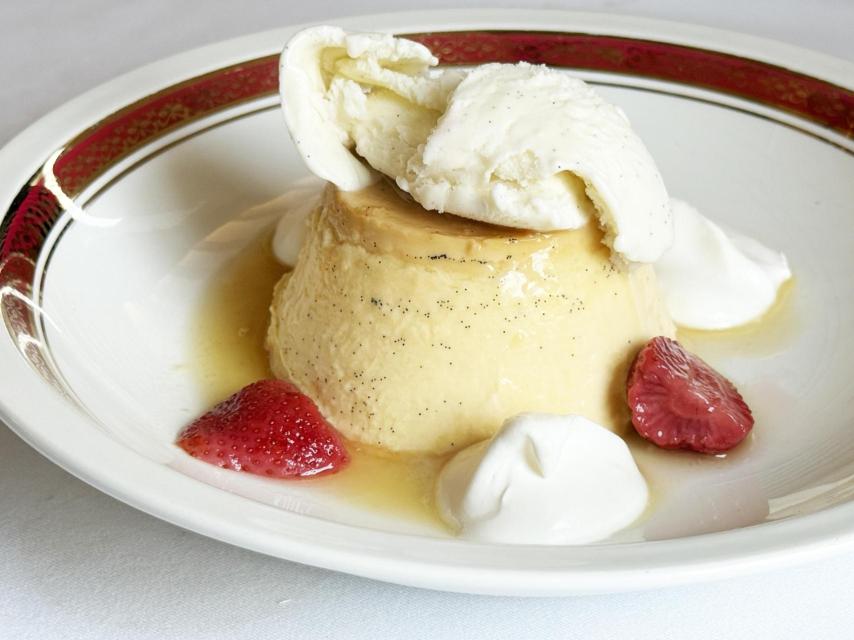 Flan estilo pijama
