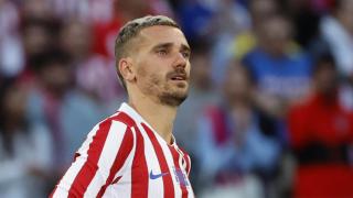 Antoine Griezmann, durante su despedida del Metropolitano.