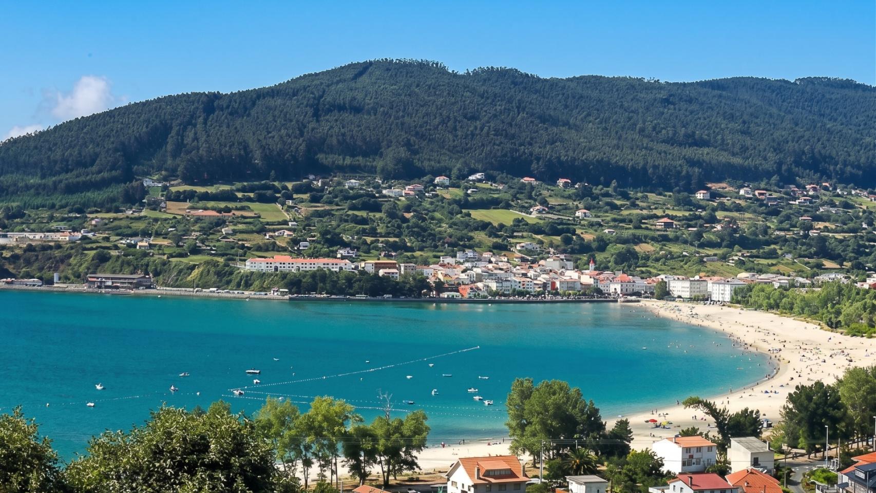 Playa de A Magdalena, en Cedeira, Ferrol (A Coruña)