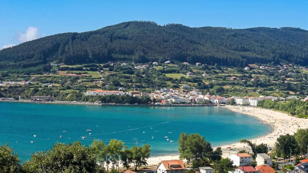 Playa de A Magdalena, en Cedeira, Ferrol (A Coruña)