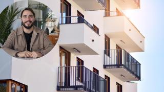 Montaje de Carles Ribes con viviendas.