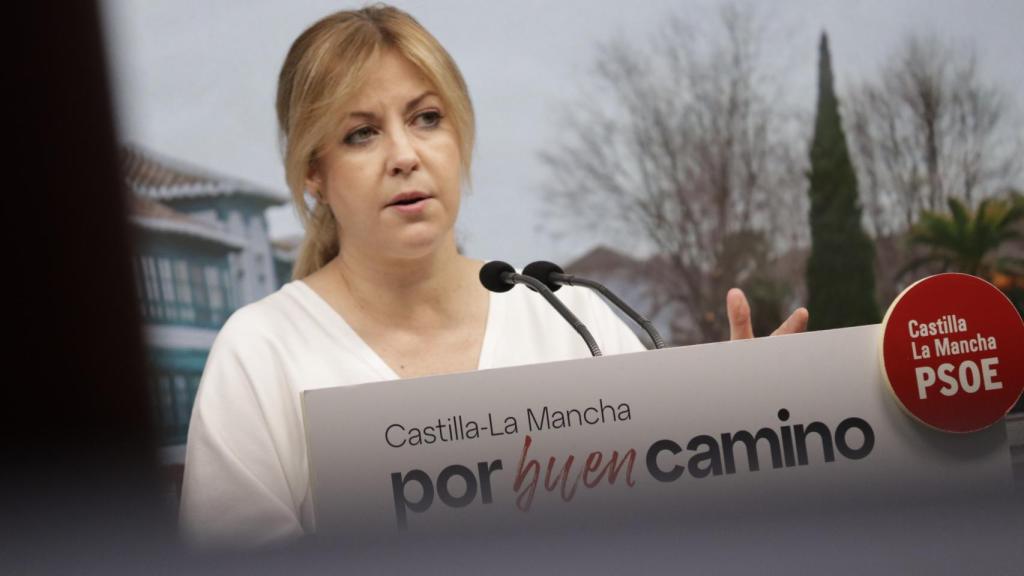 Ana Isabel Abengózar durante la rueda de prensa.