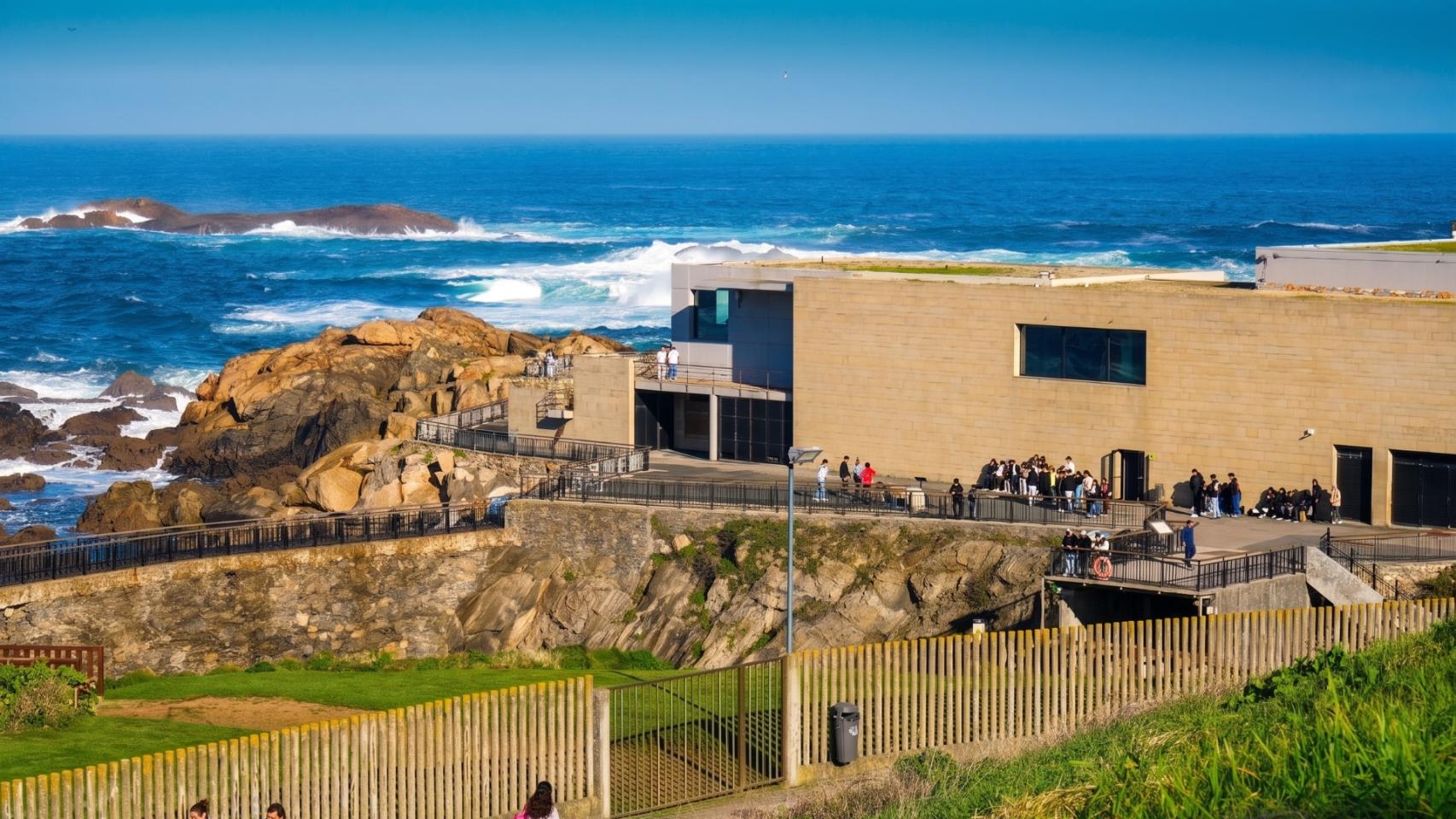 Exterior del Aquarium de A Coruña