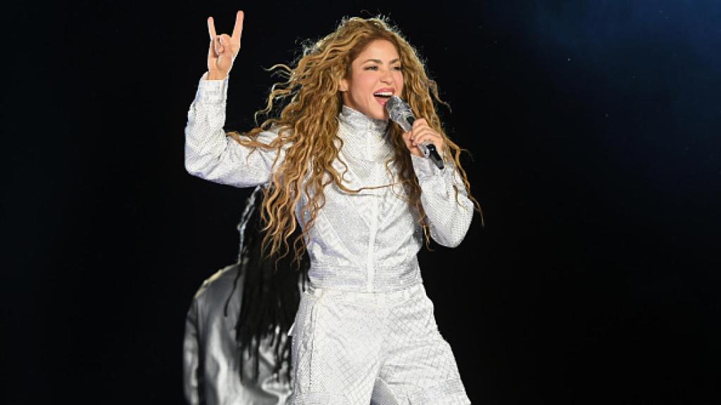 Shakira en concierto.