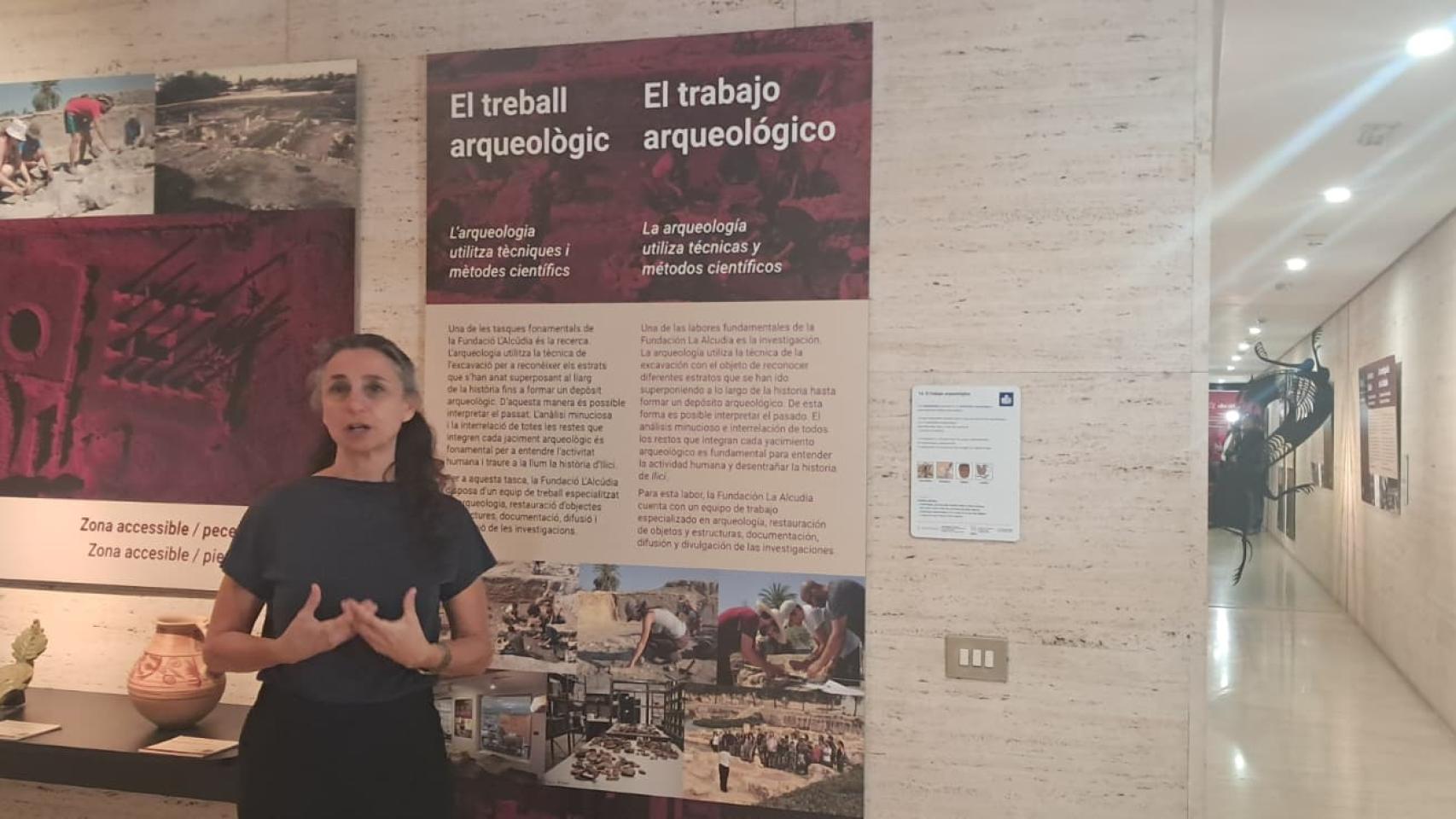 El Museo de la UA se utiliza como ejemplo de accesibilidad.