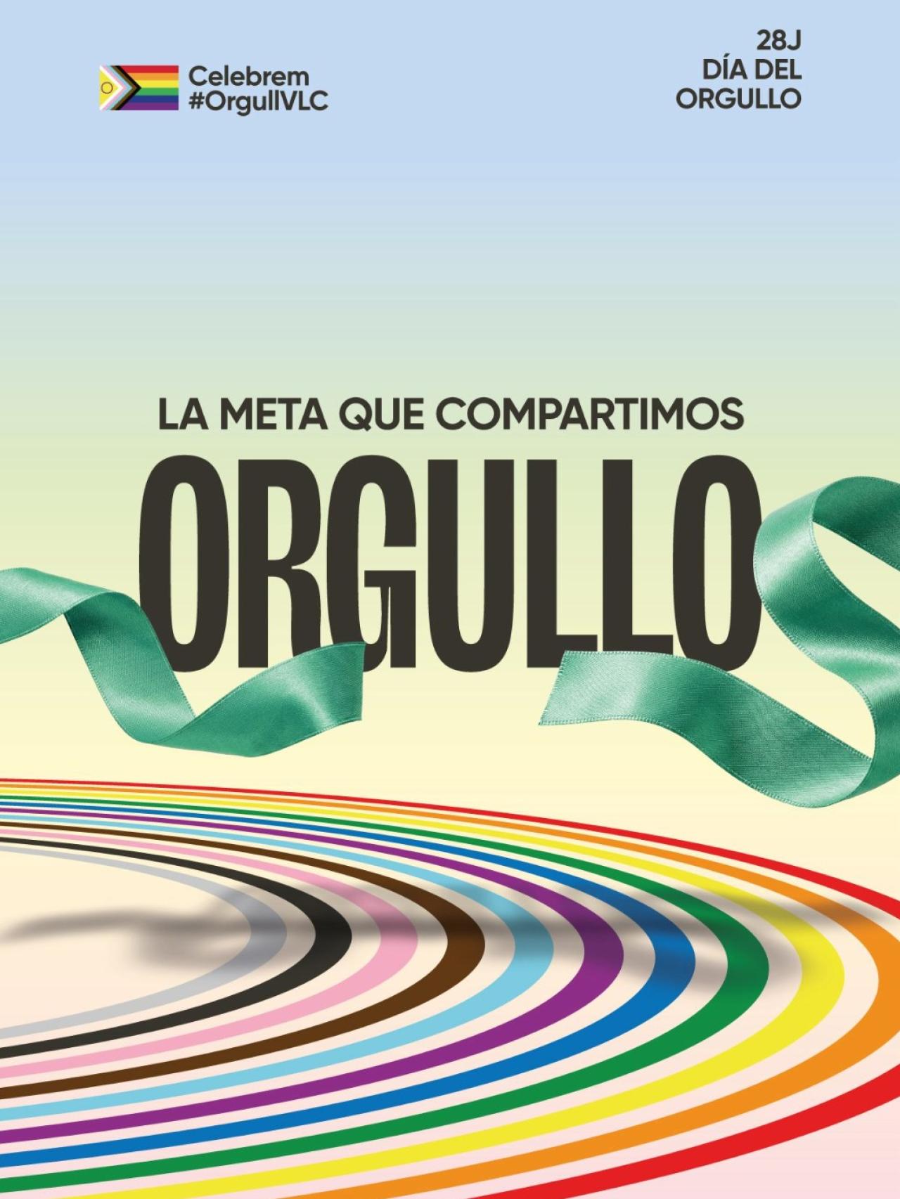Cartel institucional del Día del Orgullo. EE