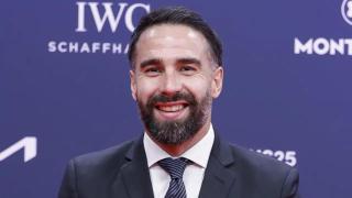 Dani Carvajal, durante un acto.