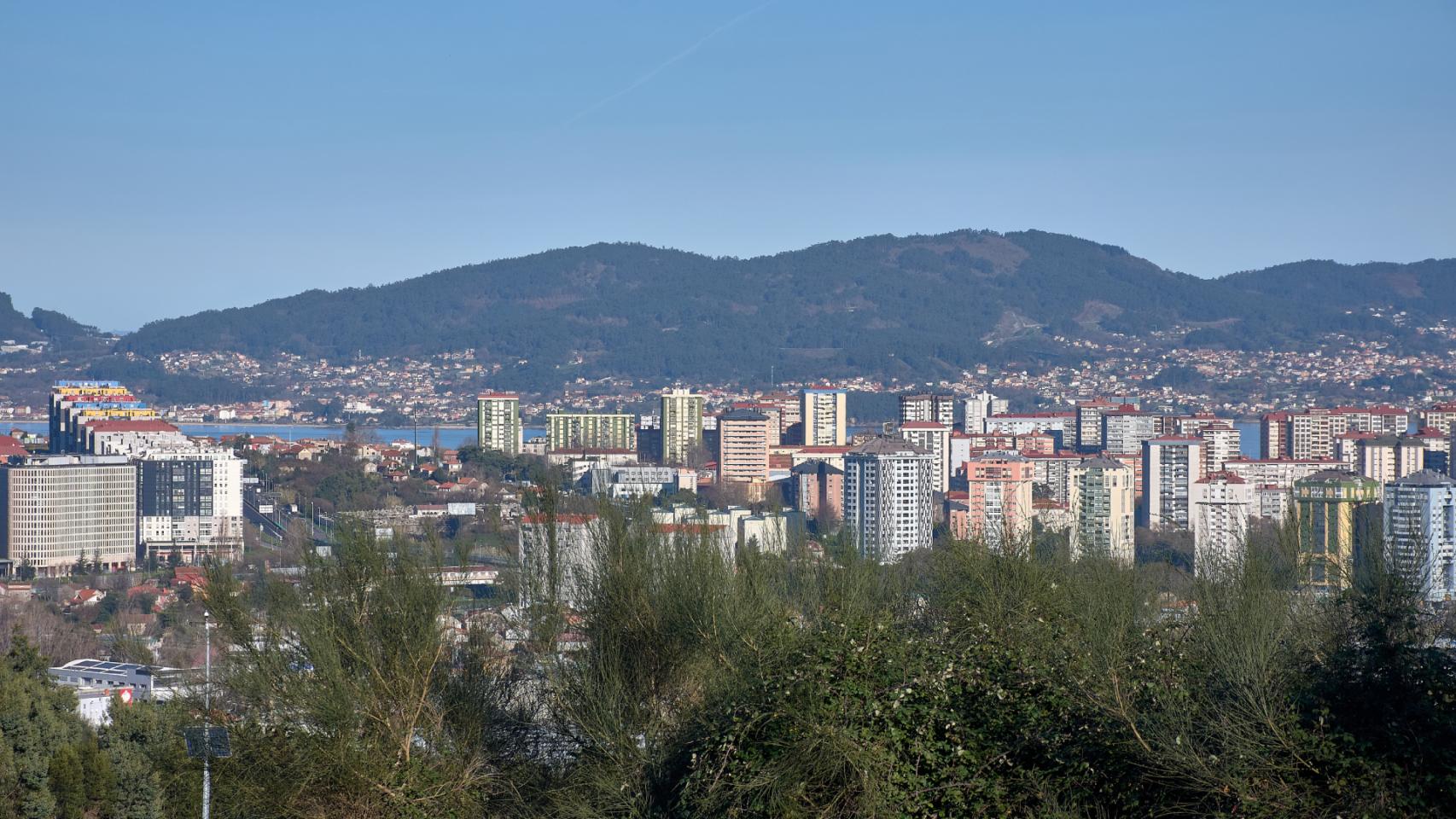Vista del barrio de Navia.